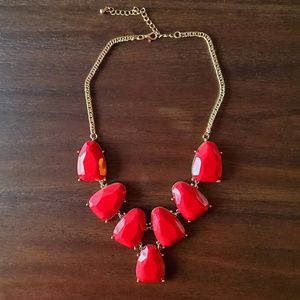 Red Statement Necklace